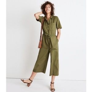 Madewell Wide Leg Utility Jumpsuit